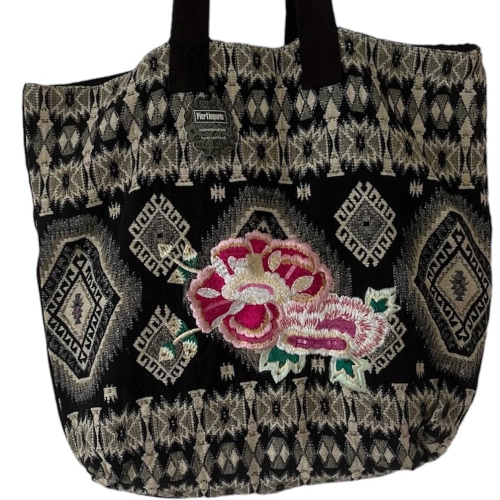 NEW Embroidered Tribal Bohemian Tote Computer Bag